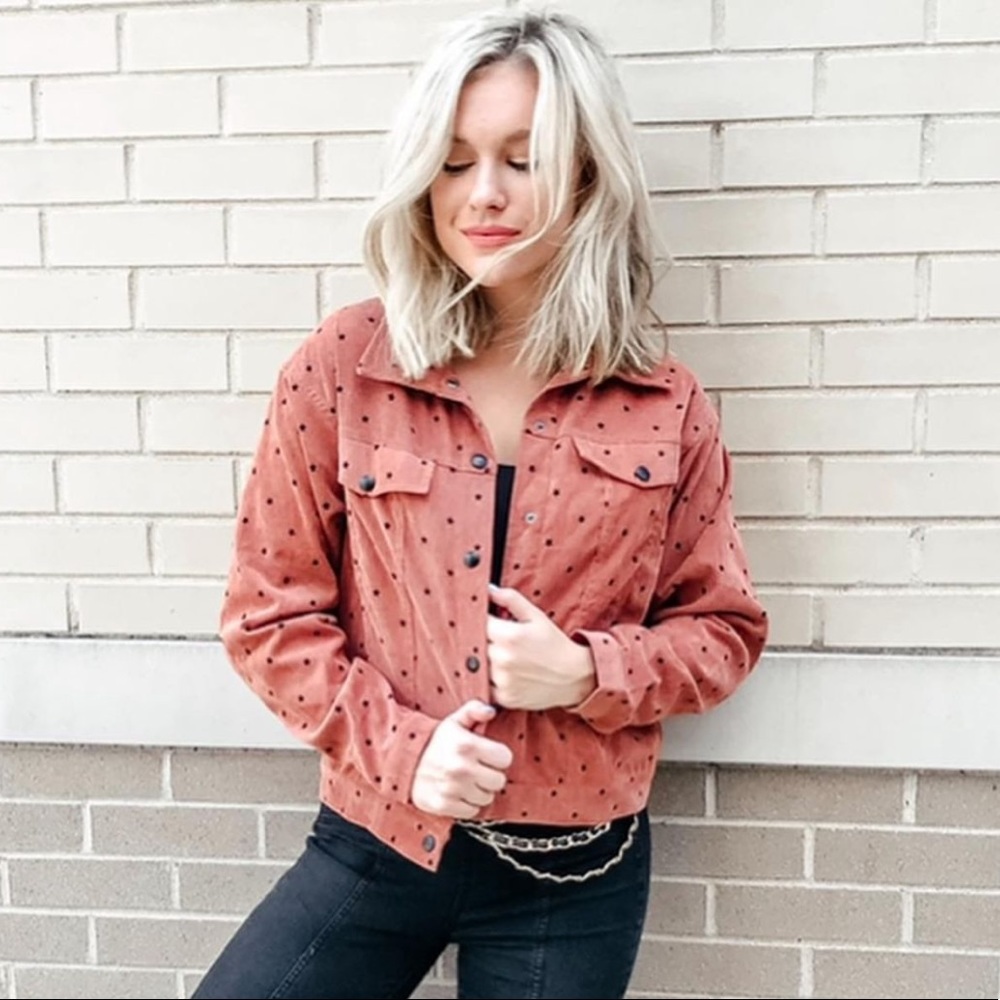 Corduroy star jacket